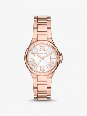 Montre Michael Kors Mini Camille Femme Rose Doré | 083792-NOD