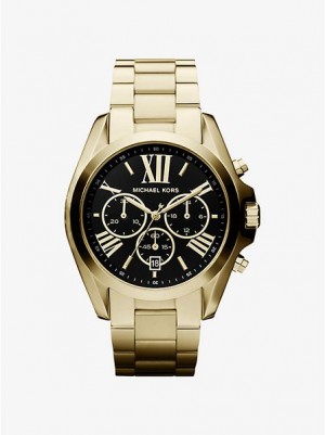 Montre Michael Kors Oversized Bradshaw Femme Doré | 420689-EQV