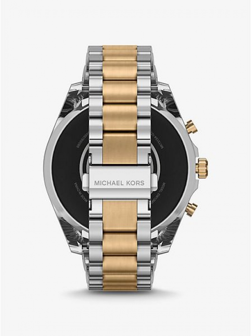 Montre Michael Kors Gen 6 Bradshaw Smart Femme Argent Doré | 285147-ANP