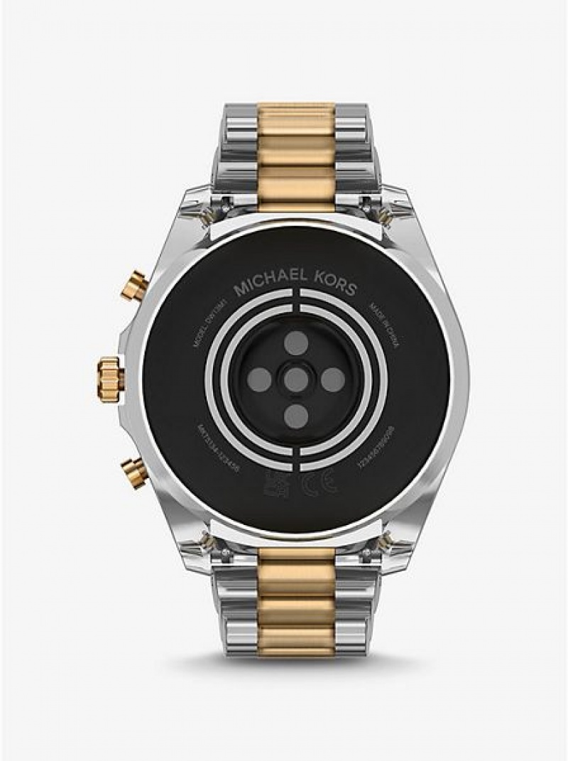 Montre Michael Kors Gen 6 Bradshaw Smart Femme Argent Doré | 285147-ANP