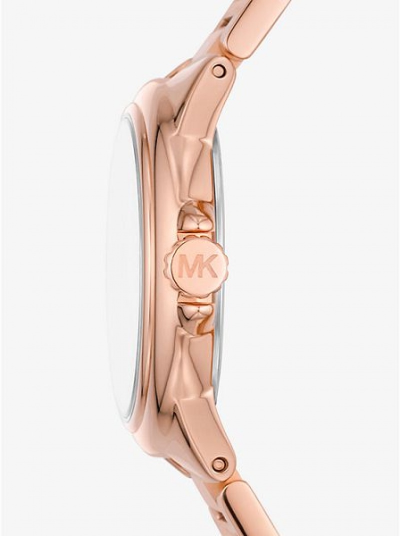 Montre Michael Kors Mini Camille Femme Rose Doré | 083792-NOD