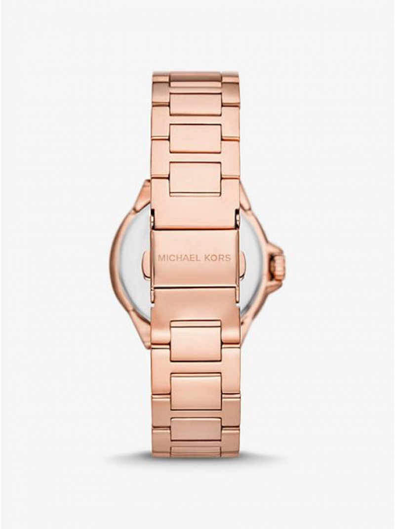 Montre Michael Kors Mini Camille Femme Rose Doré | 083792-NOD