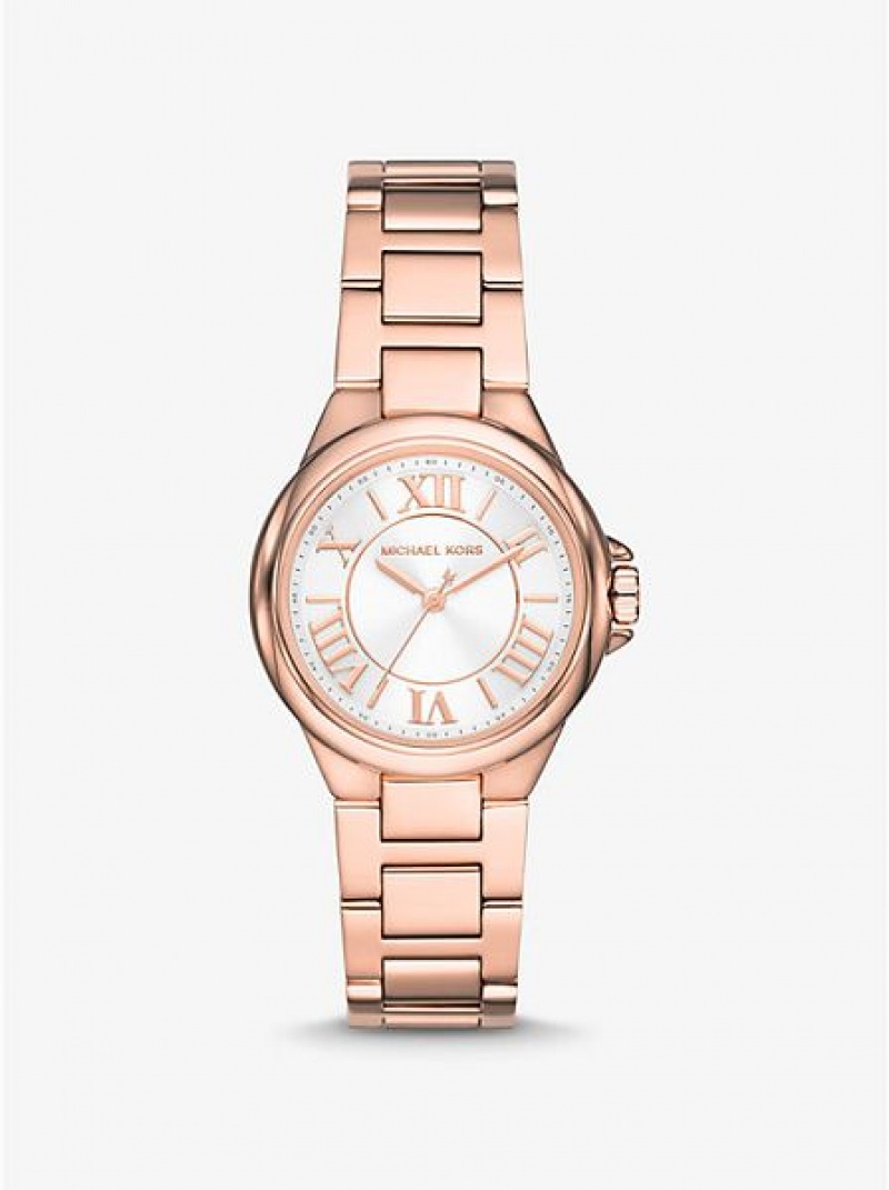 Montre Michael Kors Mini Camille Femme Rose Doré | 083792-NOD