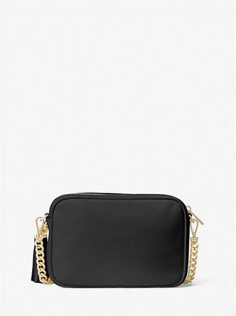 Sacs Crossbody Michael Kors Ginny Cuir Femme Noir | 768152-XQL