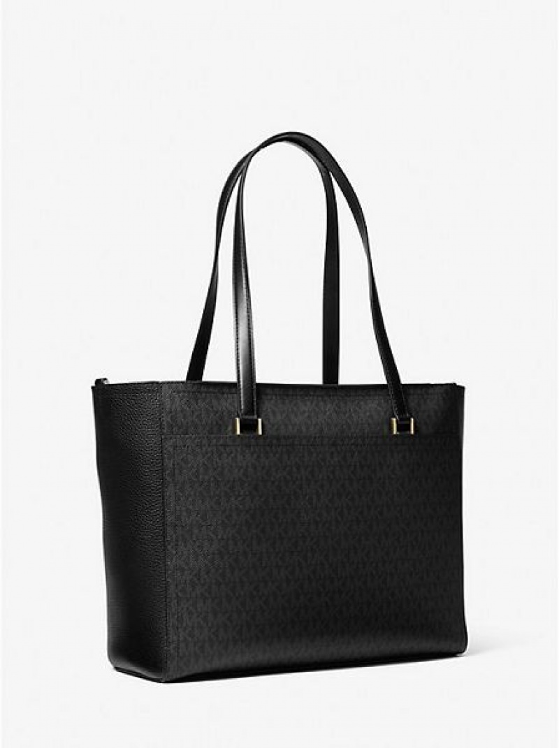 Sacs Fourre Tout Michael Kors Maisie Large Logo 3-in-1 Femme Noir | 208546-RGL